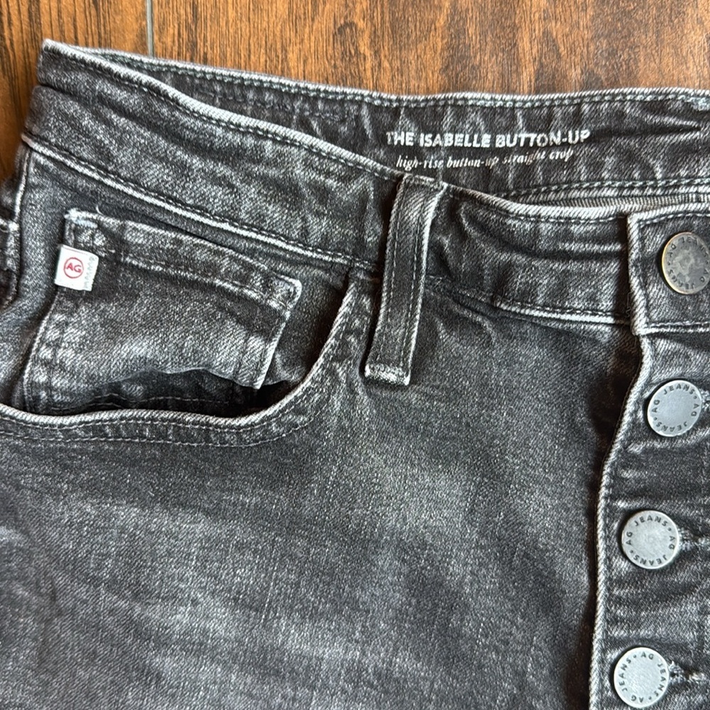 Adriano Goldschmied The Isabelle Button Up Crop S… - image 4